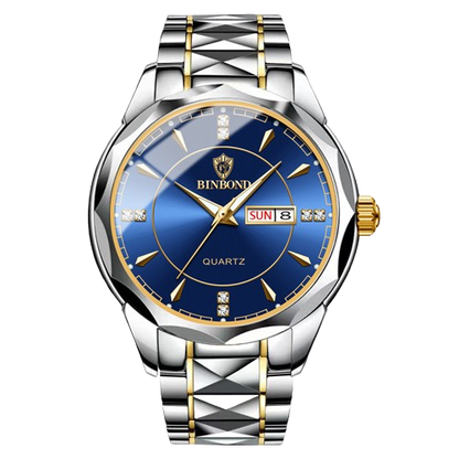 Luxury His & Hers Couple Watches -Anniversary Gift for Men Women