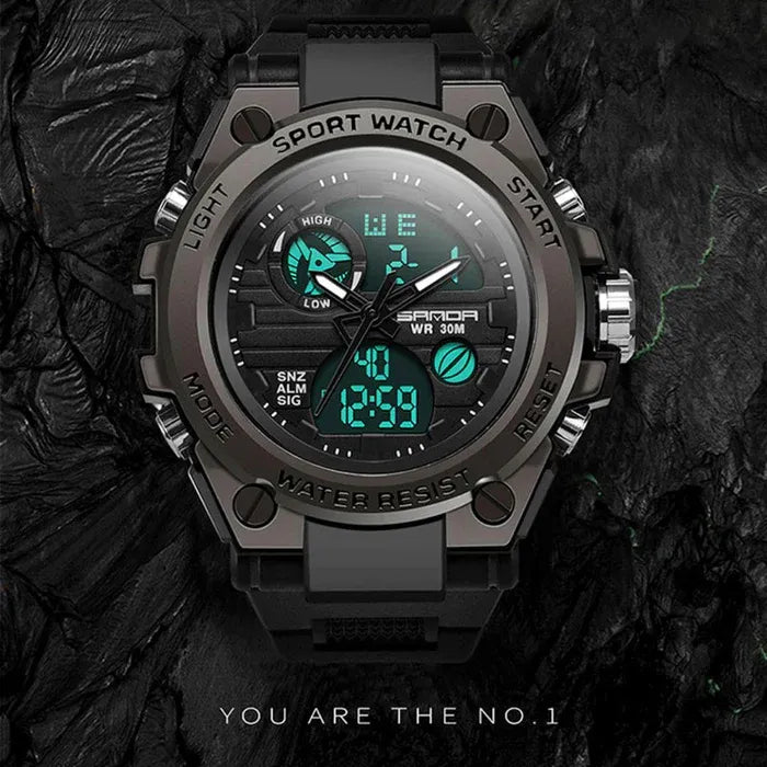 Men's Military Water Resistant Watch