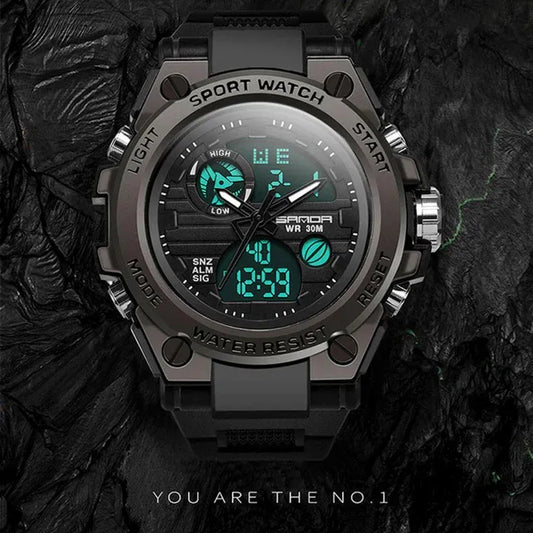 Men's Military Water Resistant Watch