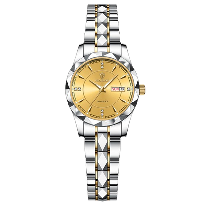 Luxury His & Hers Couple Watches -Anniversary Gift for Men Women