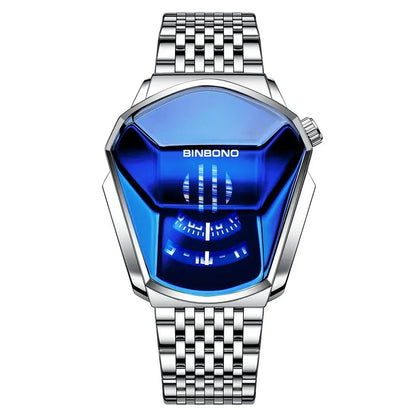 Limited‑Edition 44 mm Quartz Watch | Sleek Brushed Steel, Minimal Design, 30 m Splash‑Proof